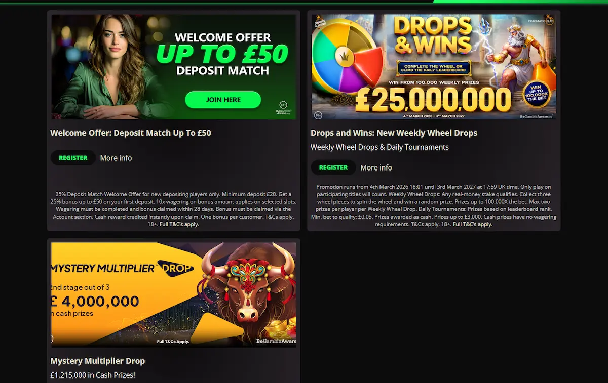 Uvítací bonus a aktuální promoakce v Ivy Casino